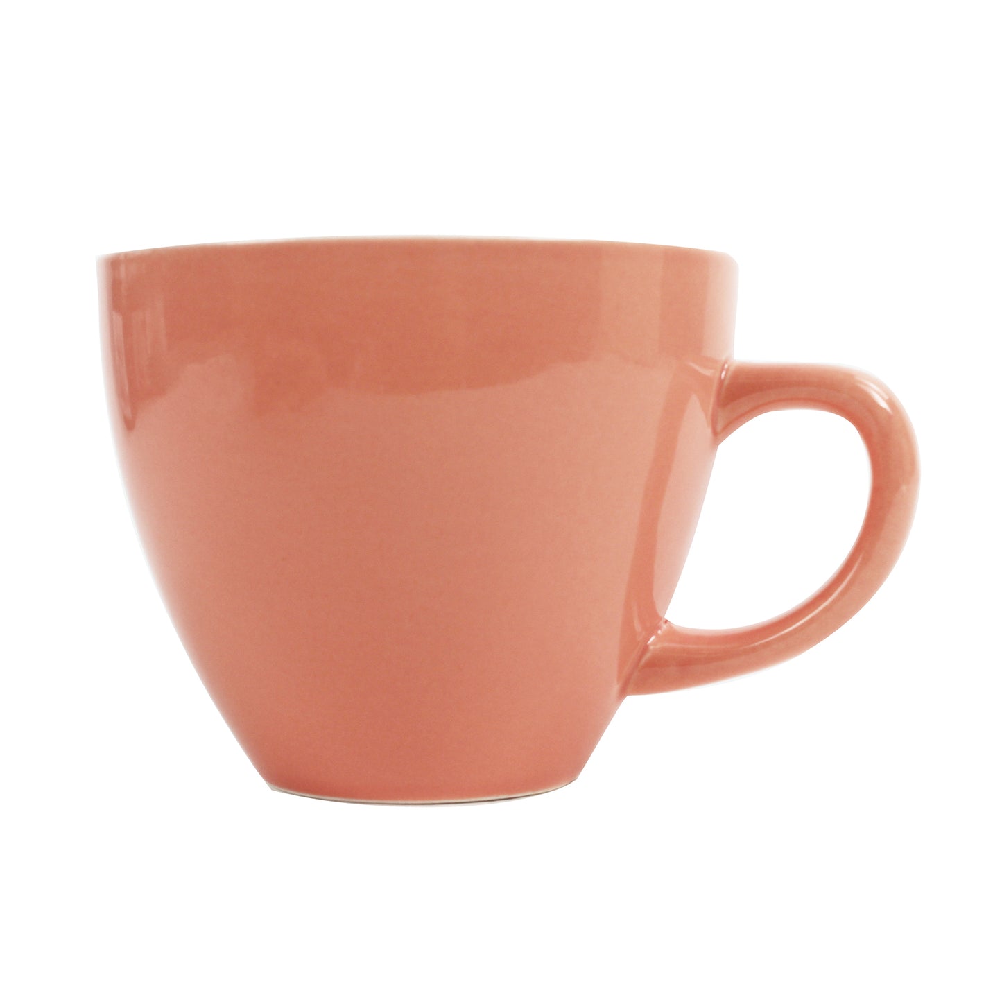 Peach colored Creature Cup exterior side view
