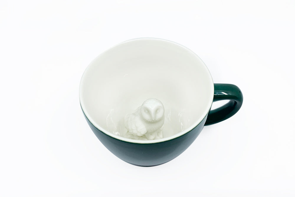 Owl (Emerald Green) - Creature Cups