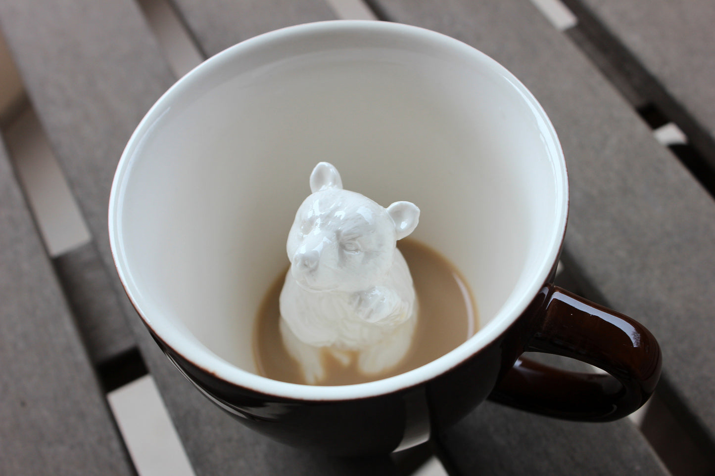 Bear (Dark Brown) - Creature Cups