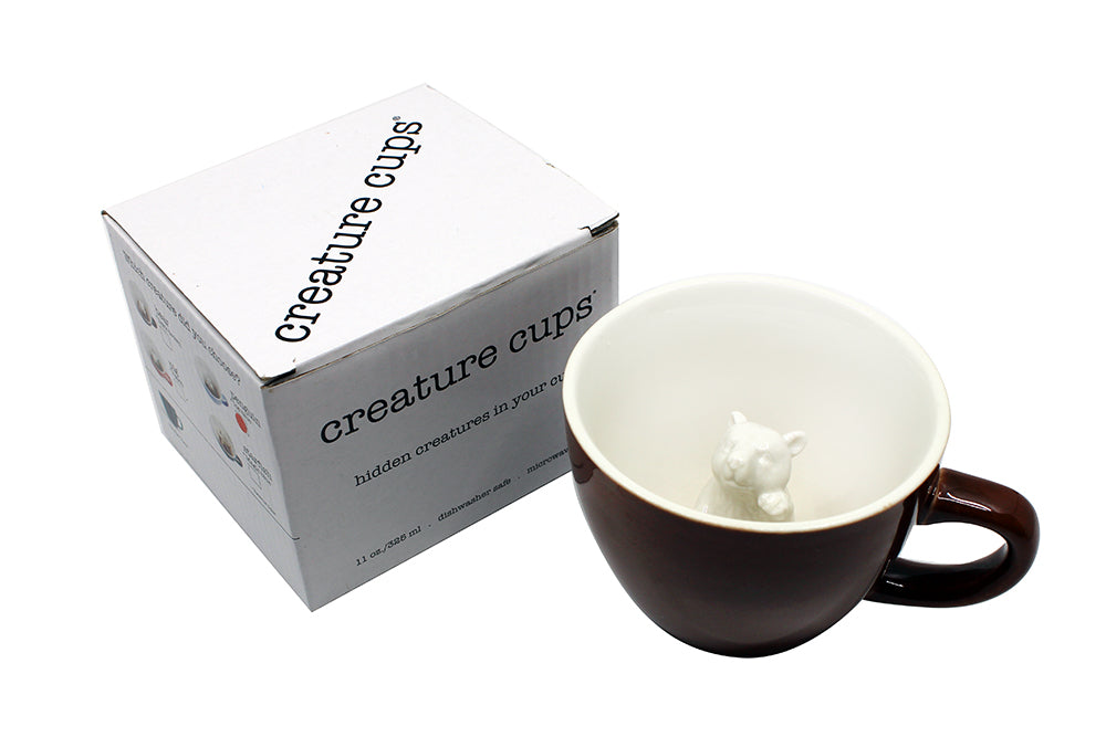 Bear (Dark Brown) - Creature Cups