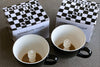 King and Queen Chess Cups (Black) - Creature Cups