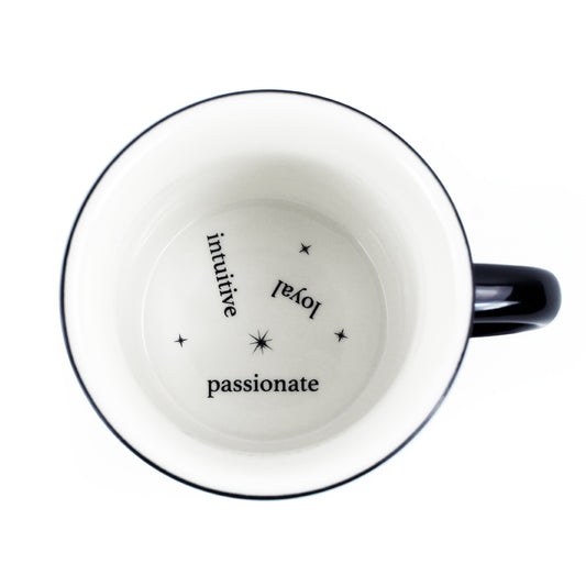 Cancer Stargazer camp mug interior