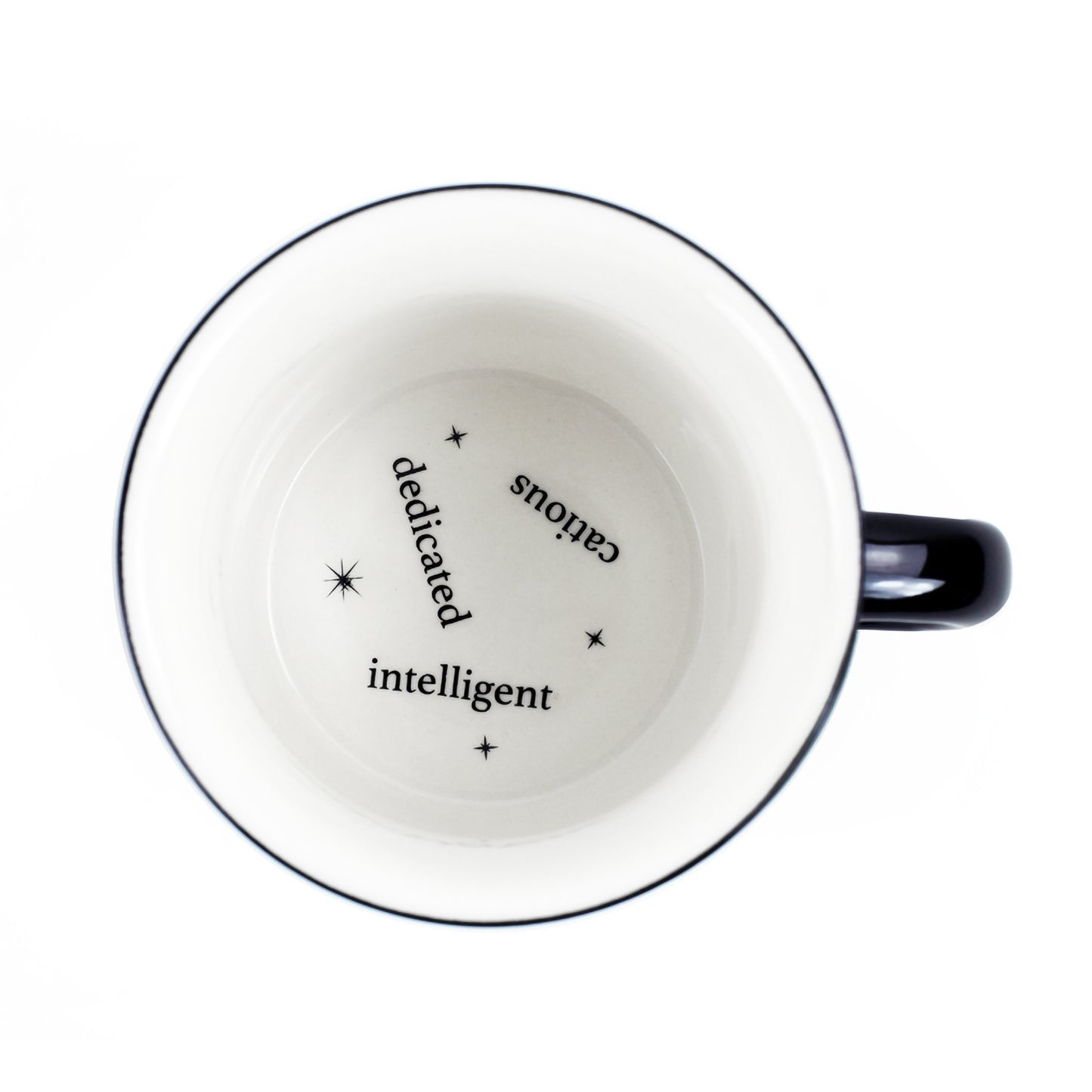 Capricorn Stargazer camp mug interior