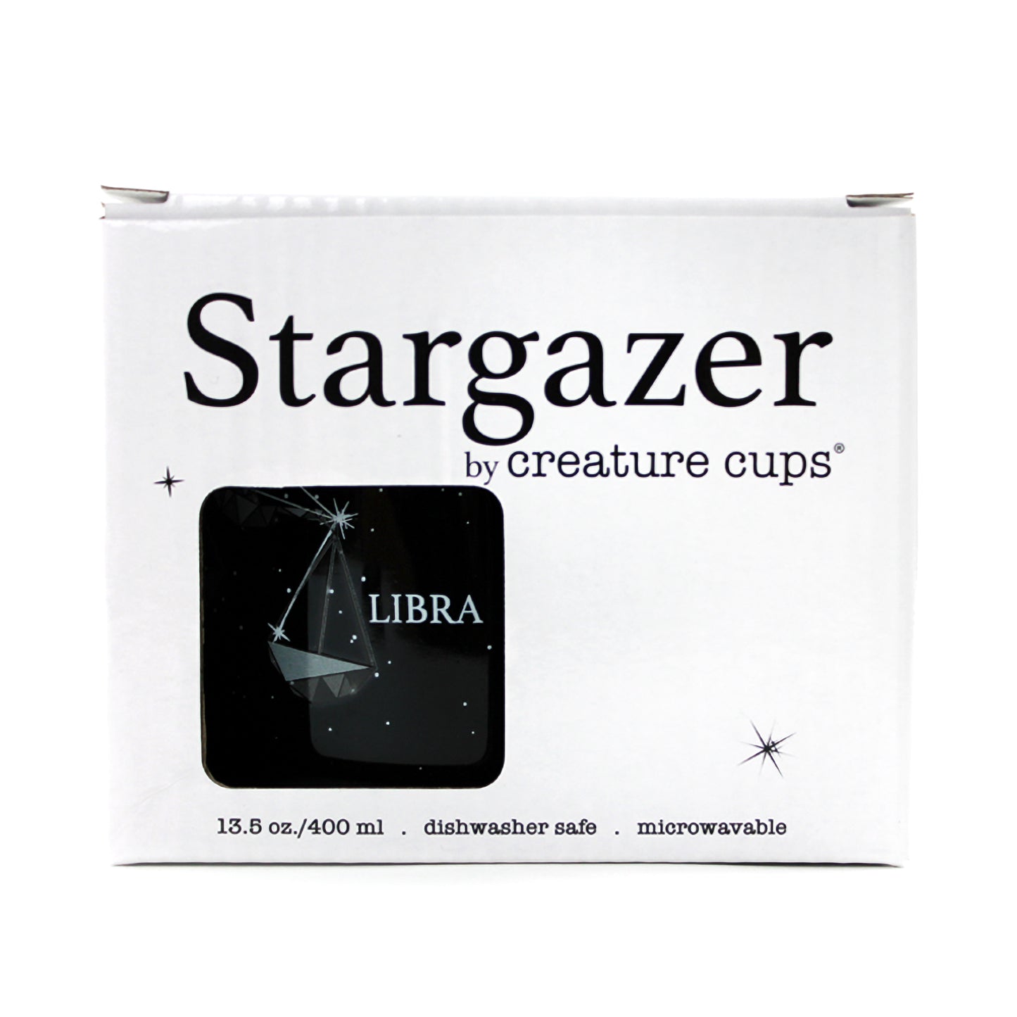 Libra Stargazer camp mug box front