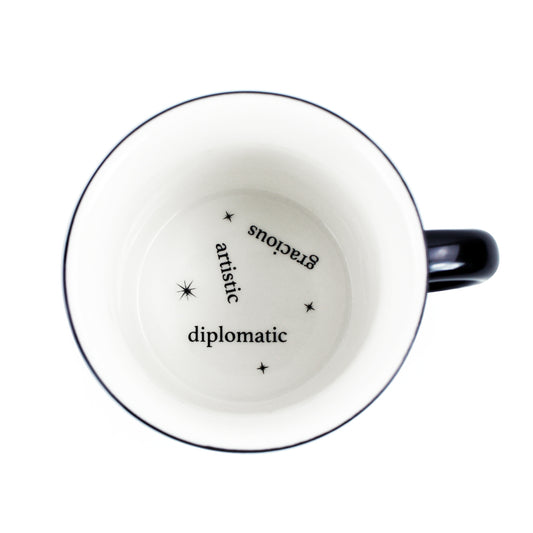 Libra Stargazer camp mug interior