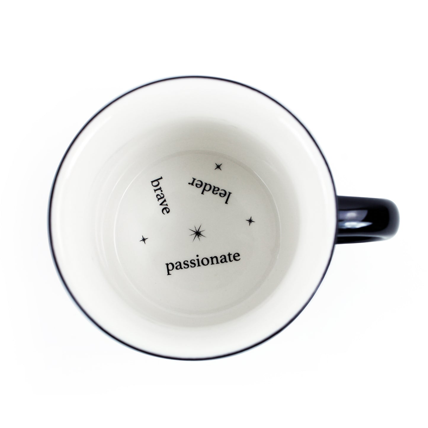 Scorpio Stargazer camp mug interior