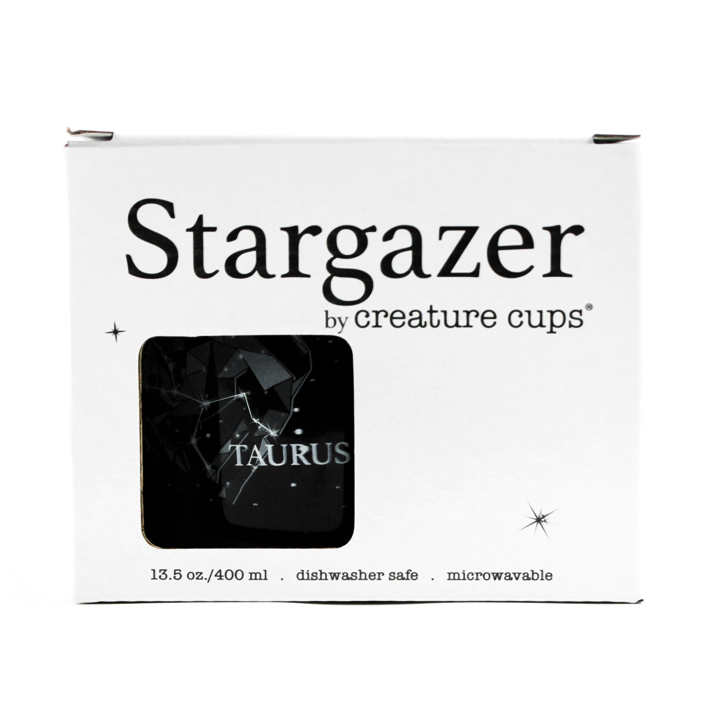 Taurus Stargazer camp mug box front