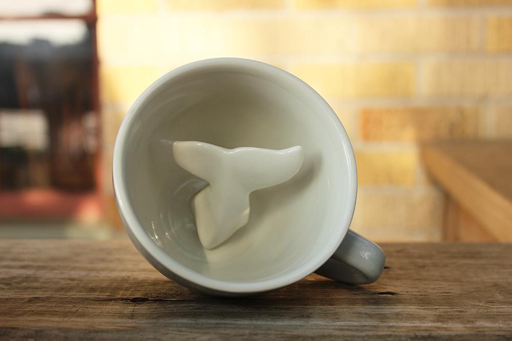 Whale Tail (Cool Grey) Sea Creature Cups - Creature Cups
