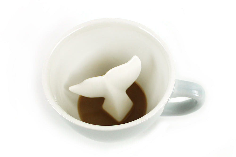 Whale Tail Coffee Cup, Creature Cups