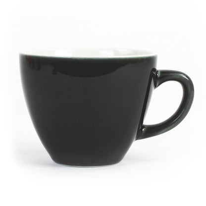 Charcoal colored Creature cup exterior side view