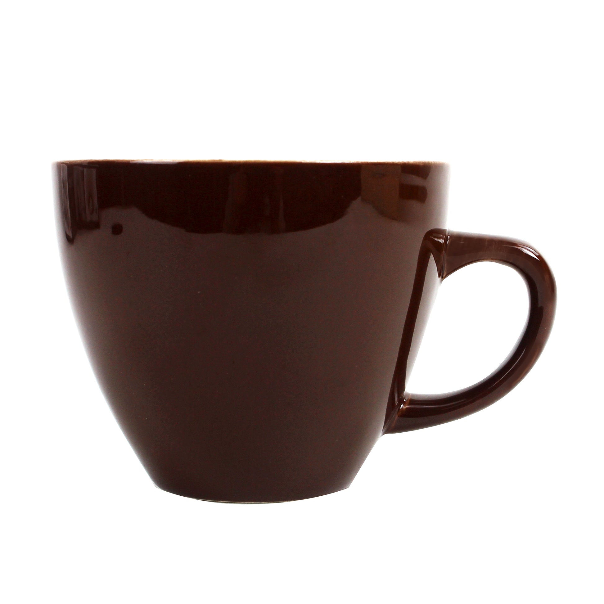 Dark brown Creature Cup side exterior