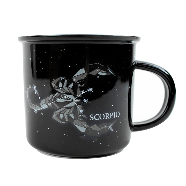 Scorpio Stargazer camp mug exterior