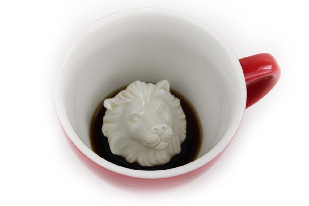 Lion (Red) Land Creature Cups  - Creature Cups