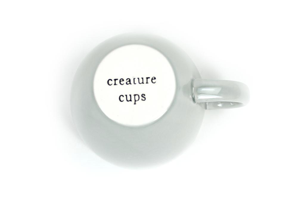 Whale Tail (Cool Grey) Sea Creature Cups  - Creature Cups