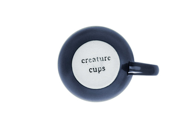 New CREATURE CUPS UNICORN CUP MUG 3in Tall Sd6 Blue