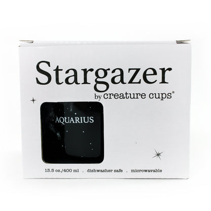 Aquarius Stargazer camp mug box front
