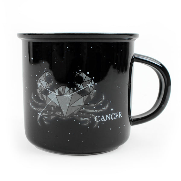 Cancer Stargazer camp mug exterior