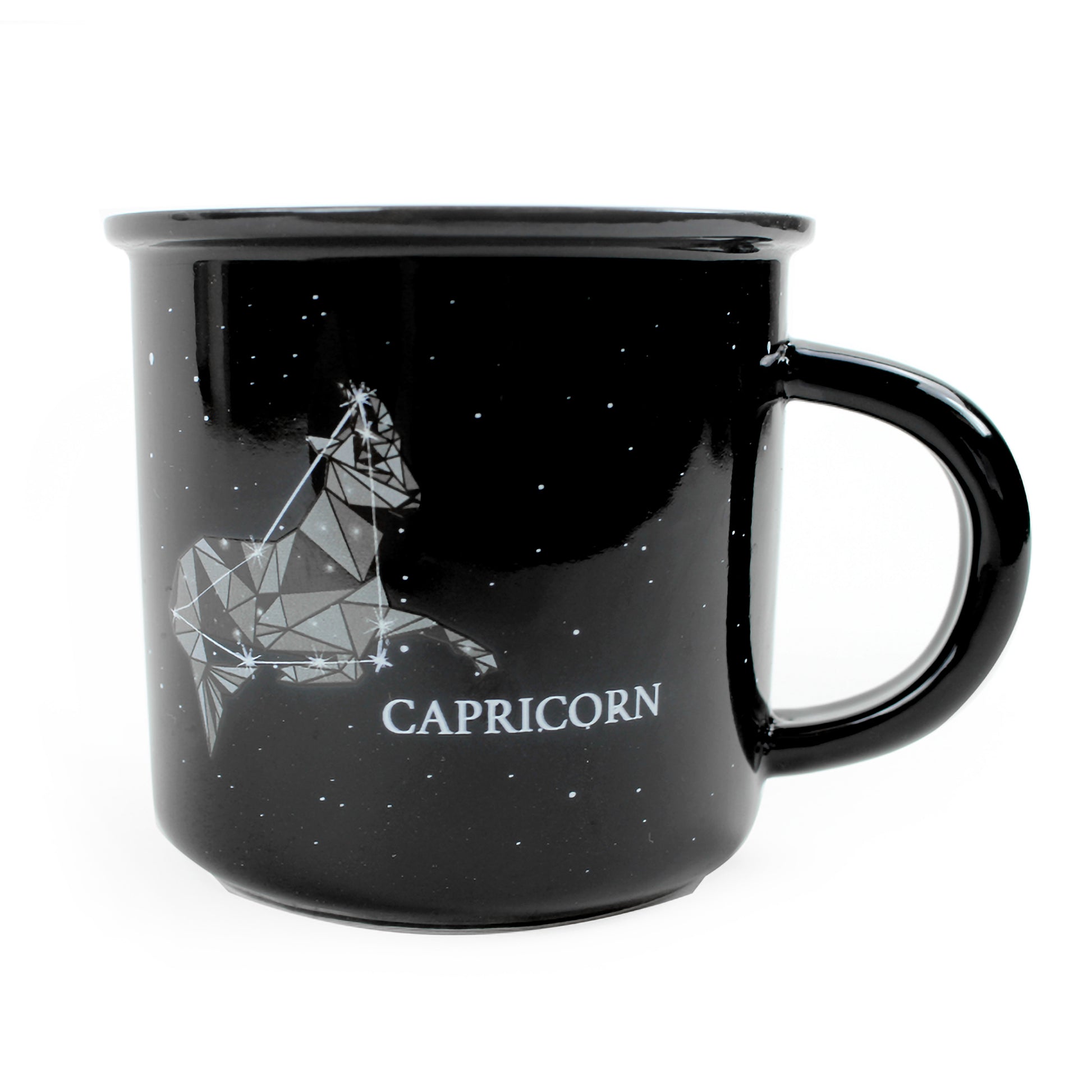 Capricorn Stargazer camp mug exterior