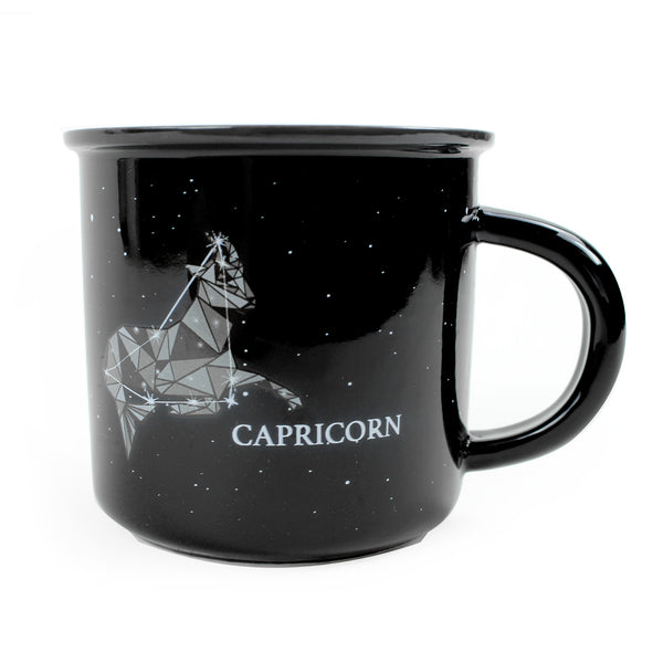 Capricorn Stargazer camp mug exterior