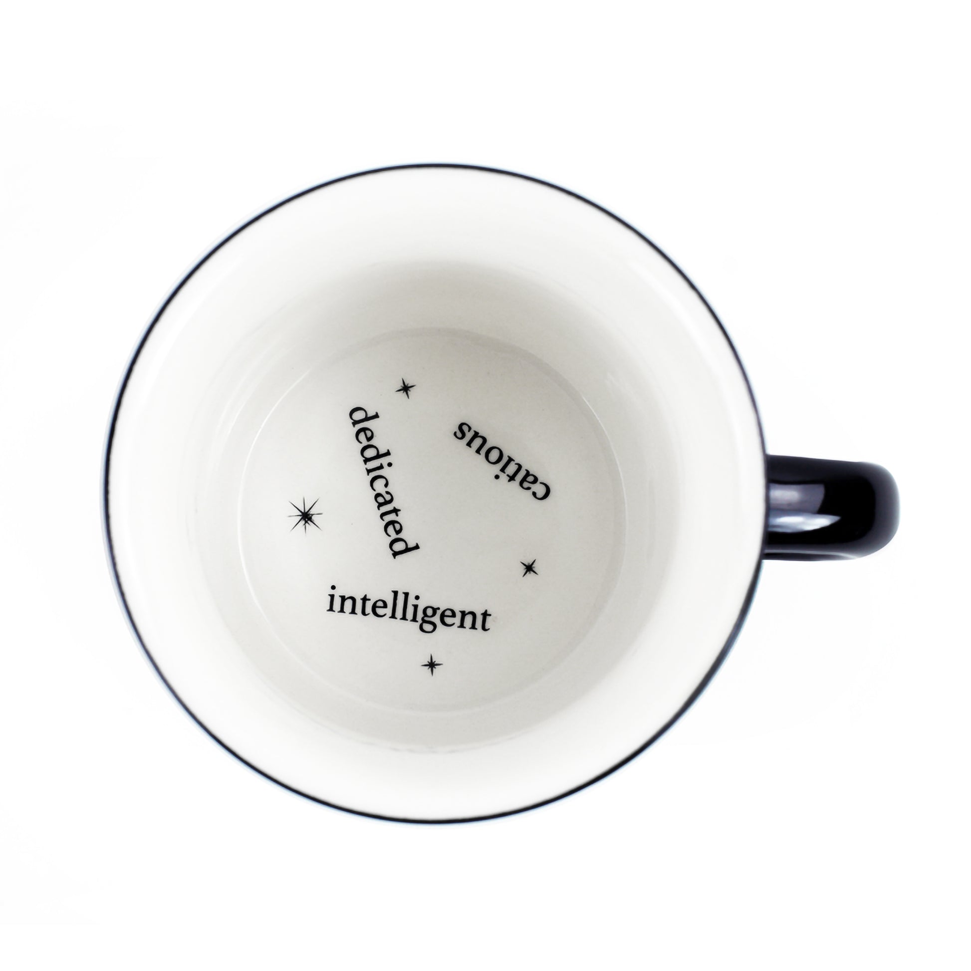 Capricorn Stargazer camp mug interior