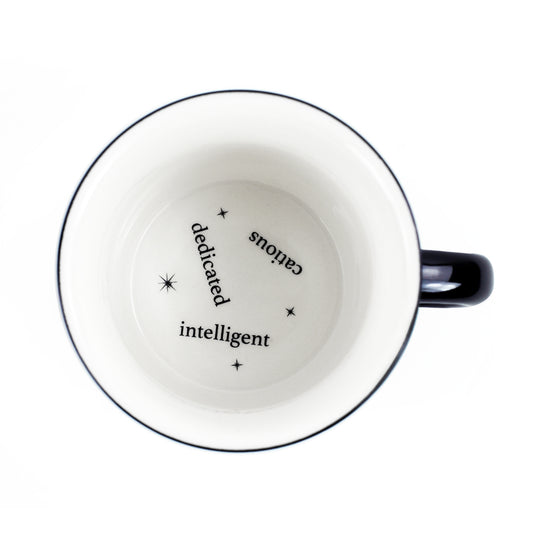 Capricorn Stargazer camp mug interior