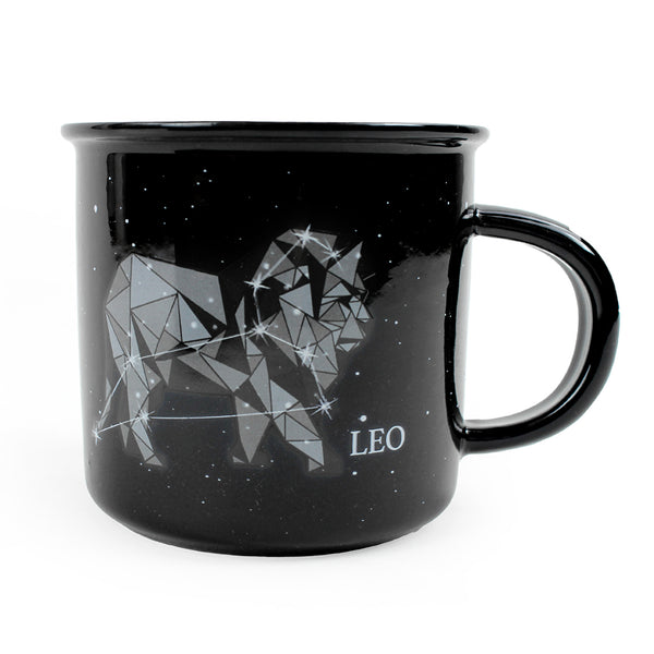 Leo Stargazer camp mug exterior
