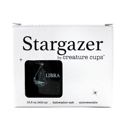 Libra Stargazer camp mug box front