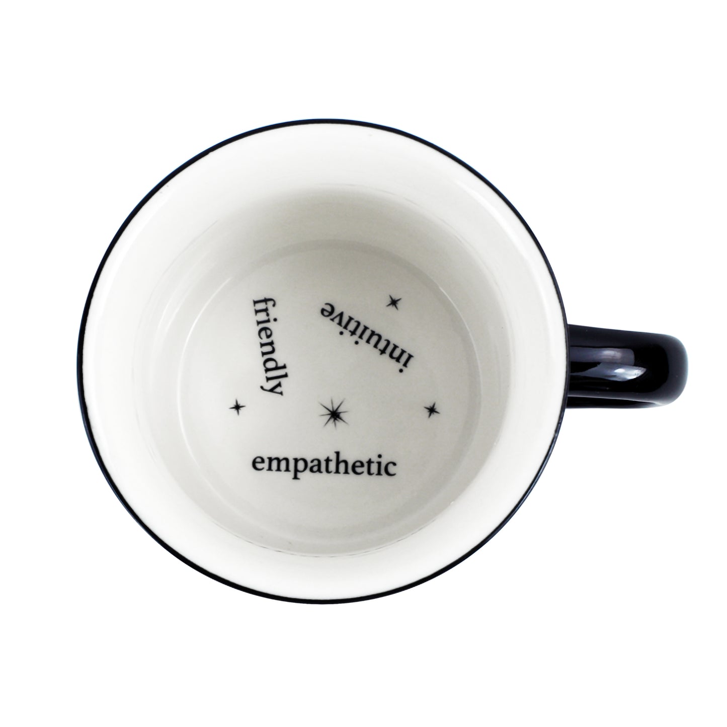 Pisces Stargazer camp mug interior