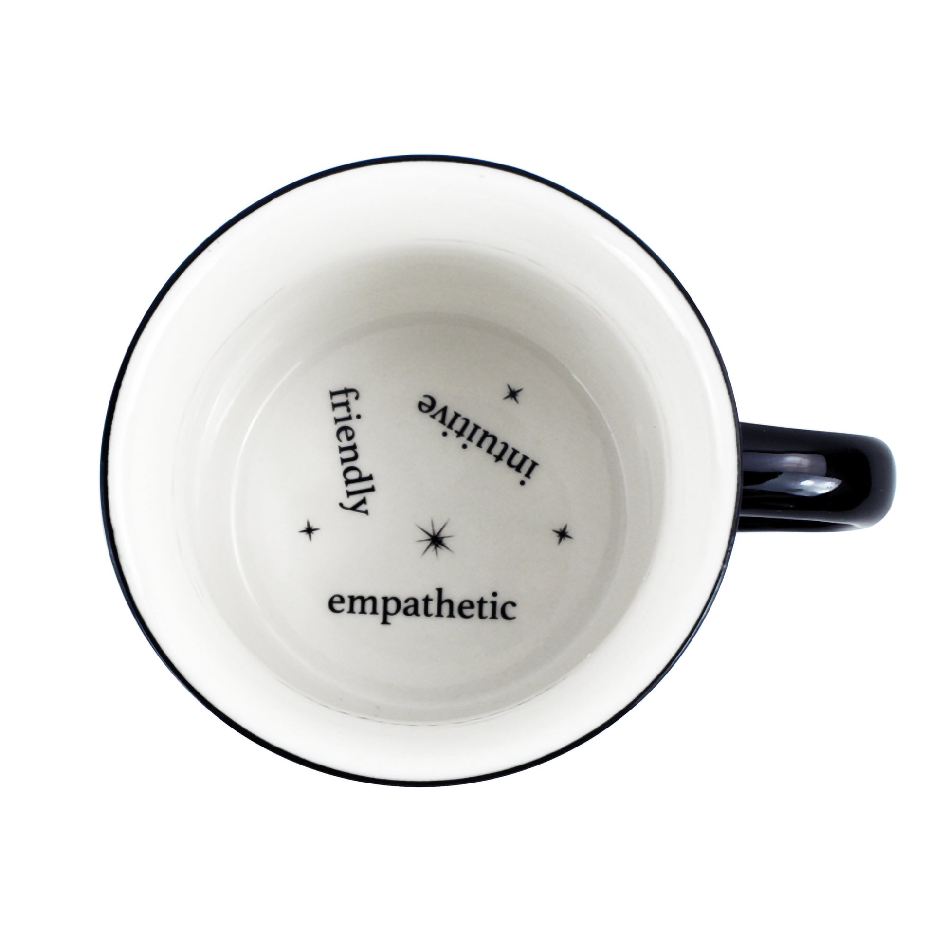 Pisces Stargazer camp mug interior