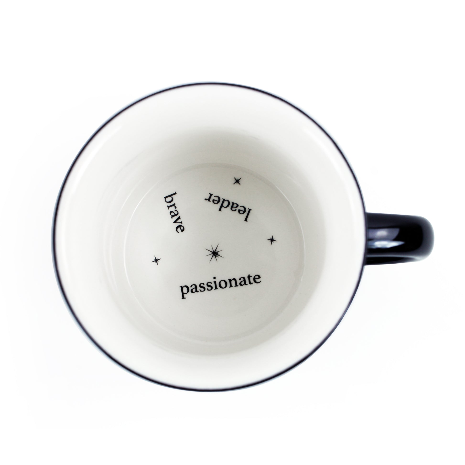 Scorpio Stargazer camp mug interior