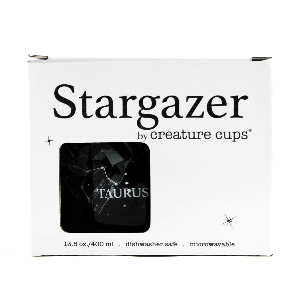 Taurus Stargazer camp mug box front