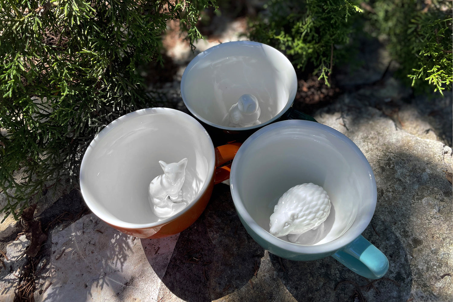 Woodland Critters (3-Cup Set) - Creature Cups